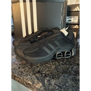 adidas Megaride O1 Black Sneakers Casual Shoes JR6937 Cabin Fiber Sz 6.5 / 7.5